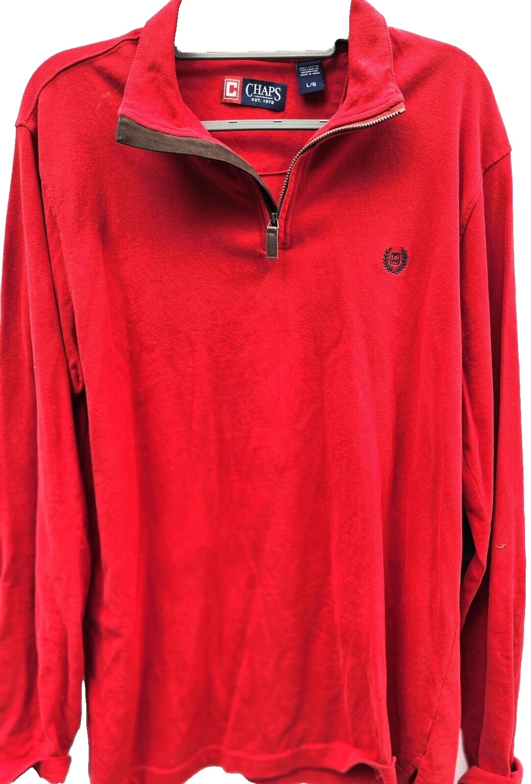 Chaps Henley Clásico informal con Botones camisas para hombres