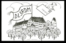 QSL Card Radio Germany DL3RDM Max Wagner 2010 Essenbach ≠ W399