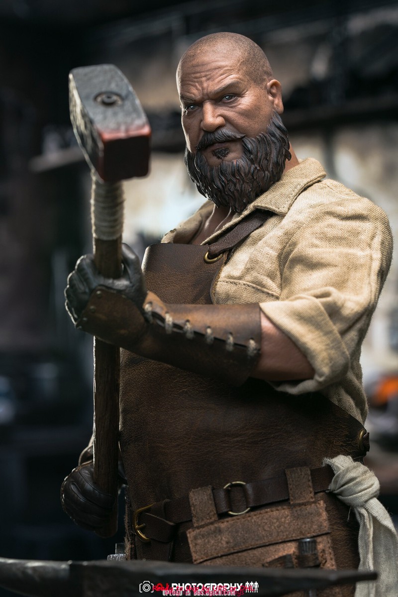 POP COSTUME Evolution Europe Middle Ages Blacksmith 1/6 Action