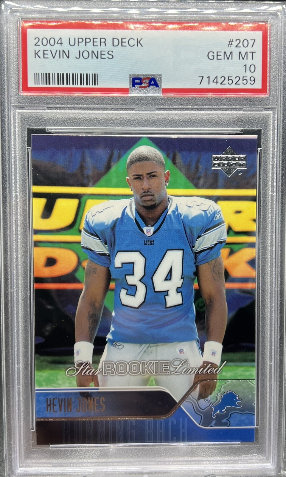 Kevin Jones Upper Deck #207 Base