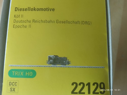 Trix Köf Art. 22129 digital , Umbau auf Märklin  System | Zustand: Neu