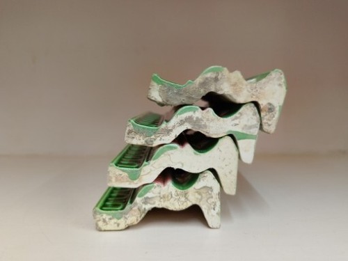 Rare Vintage 4 Piece Tiles H & R Johnson Majolica Art England Tiles. - Picture 15 of 19