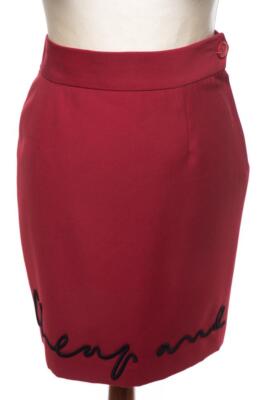 Vintage 90s MOSCHINO CHEAP AND CHIC SKIRT IT 42, EU 38, FR 38, US 8, UK 10 MINT
