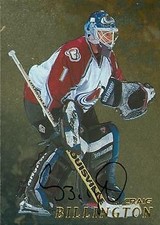 Craig Billington autographed Hockey Card (Colorado Avalanche) 1998 BAP #185