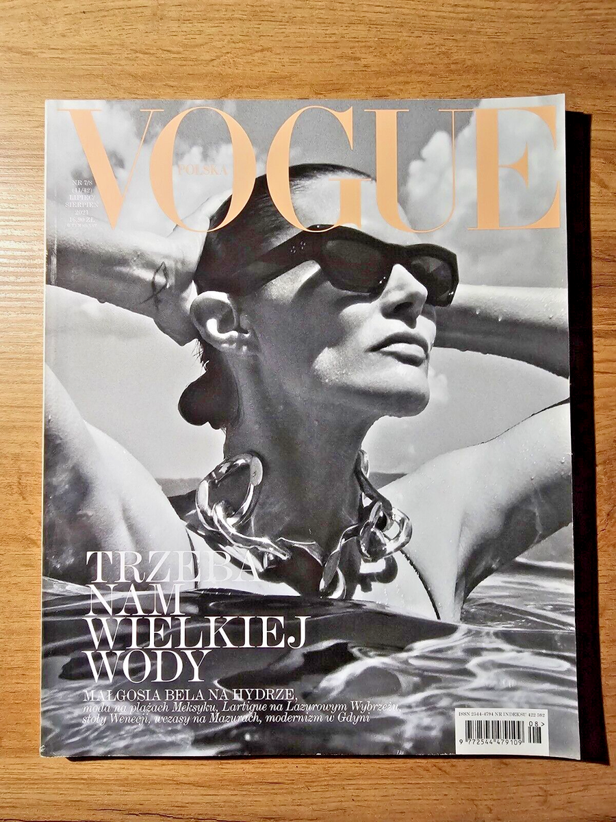 Vogue Polska/Poland - 7-8/2021: Blanca Miró Scrimieri, Fran