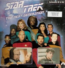 Star Trek: The Next Generation on Laser - Ep. 81 82 Laserdisc 