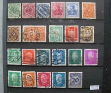 timbre Allemagne : lot 1920 - 1935 