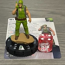 DC Heroclix Masters of Time 028 SGT. Rock Uncommon