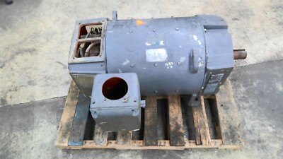 GE 5CD204RA002 150 hp DC Motor 1750/2000 RPM CD409AT 500 A Volts