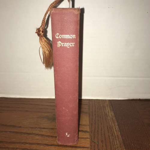 Vintage The Book of Common Prayer 1945 Hardcover Red Psalter Psalms Pre Owned - Imagen 2 de 9