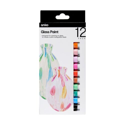 12 Pack Glass Paint - Picture 2 of 6
