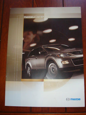 2007 Maxda CX-9  CX9 Sales Brochure Book