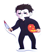 Halloween - MICHAEL MYERS Cut Sticker Decal Movie Horror Film The Boogeyman