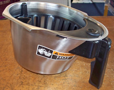 Conjunto de embudo Bunn 54675.0008, infusión de acero inoxidable café comercial
