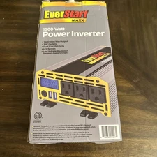 Everstart PC1000E MAXX 1500 Watt Automotive Power Inverter