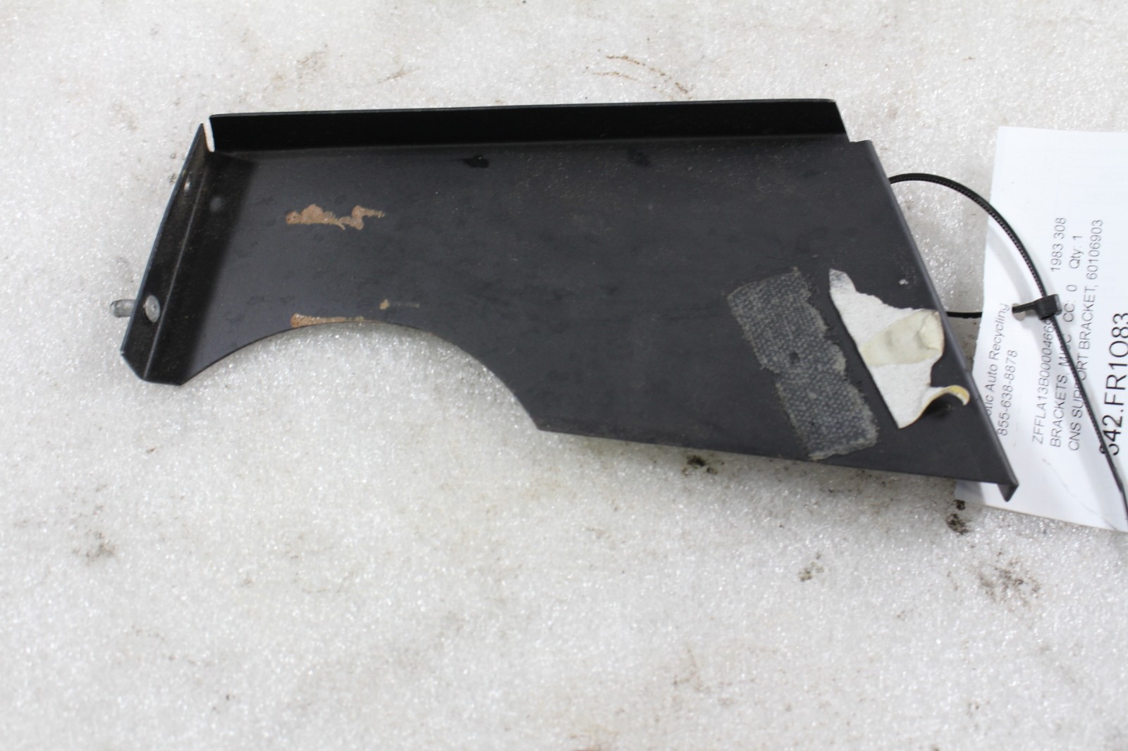 Ferrari 308, Center Console Support Bracket, Used, P/N 60106903