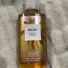 Bath & Body Works BELIZE TROPICAL CABANA The Original 10 oz Shower Gel RARE