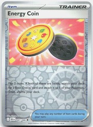 Energy Coin 081/086 Scarlet & Violet: Black Bolt Reverse Holo
