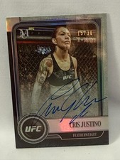 2019 Topps UFC Museum Collection Cris Cyborg Auto 15/30 SSP