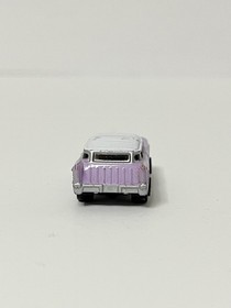 Vintage Micro Machines '57 Chevy Nomad 1987 Galoob Violet Purple White Top