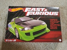 2022 Hot Wheels 1:64 Fast Furious 10 Pack Car Box Set w/ 2 Exclusives