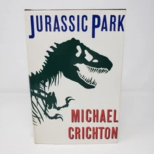 Jurassic Park by Michael Crichton (1st BCE, 1990, HC, DJ)