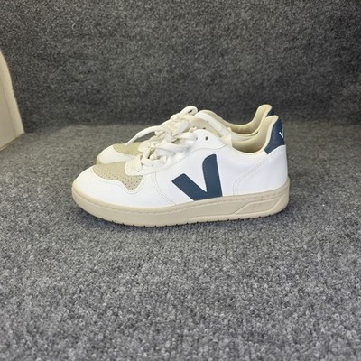VEJA Campo Leather  White California Low Top Sneaker Women s Sz 7