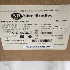 Sealed Allen-Bradley 2097-V33PR5-LM Kinetix 350 2.0kW Servo Drive US Free Tax