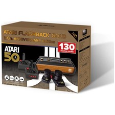 Atari Flashback Gold 50th Anniversary Edition Plug&Play Preloaded Games System