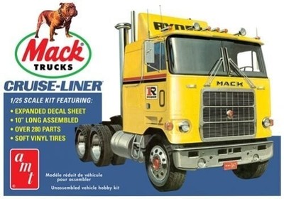 AMT Mack Cruise-Liner Semi Tractor 1/25 Scale Model Kit [New Toy]