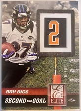 2013 Panini Elite - Second and Goal Ray Rice #15 /49 (MEM)