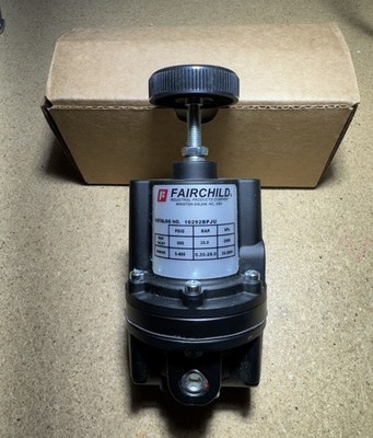 Fairchild 10292BPJU 10BP Precision Back Pressure Regulator 5-400 PSI 500 Max