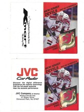 NJ DEVIL  SCHEDULE  /   87-88  /    UPPER