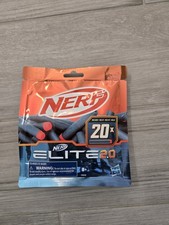 NERF Elite 2.0 x20 Foam Darts Refill Pack, New Sealed