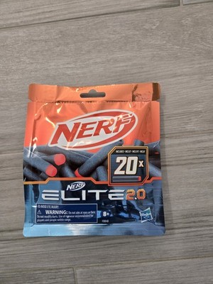 NERF Elite 2.0 x20 Foam Darts Refill Pack, New
