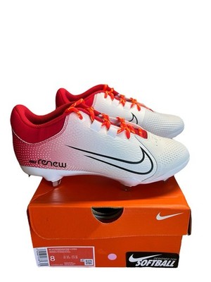 Nike CZ5920 600 Womens Hyperdiamond 4 Pro Softball Cleats Red Black White US 8