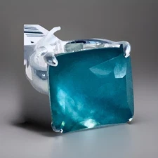 NWT IPPOLITA 925 WONDERLAND LARGE STONE RING IN DENIM SIZE 7 lot