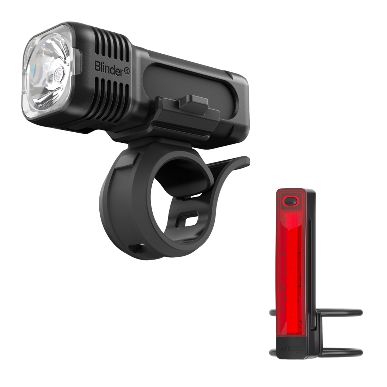 Lumière vélo Knog Blinder Pro 400 puissant et feu arrière rechargeable USB