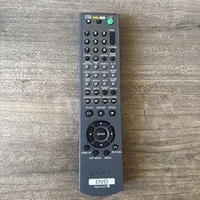 Sony RMT-D147A OEM Original DVD Replacement Remote Control Tested Black Clean