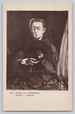Manet Angelina Musée du Luxembourg Palais du Louvre Paris Art Postcard