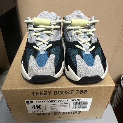 adidas Yeezy Boost 700 V1 Infant Wave Runner U.S. Size 4K, FU8961