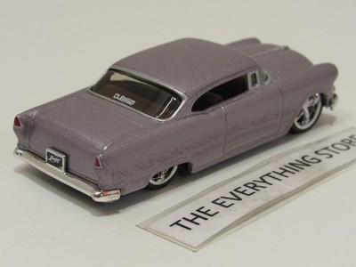JADA DUB CITY 1955 CHEVY BEL AIR 1:64 METALLIC LIGHT PURPLE RARE 5