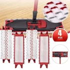 4x replacement mop cover suitable for Vileda Ultramat 2in1 replacement mop head