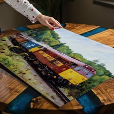 Class 31 EWS Diesel Locos A3 Art Print Poster Model Railways Trains