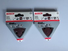 Bosch Schleifblätter Dreieck 93 mm Korn 40, 2 Pack m. je 5 St., 2 608 606 898