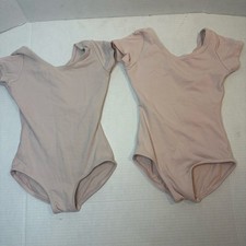 Set of 2 Girls Small Pink Capezio Leotards