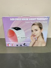 Red-Light-Therapy-Mask, Led Light Therapy for Face, 7 Colors Led Face Mask Facia