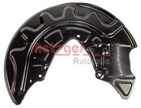 Spritzblech Bremsscheibe Vorne Rechts Metzger 6115072 FüR Audi Seat Skoda Vw