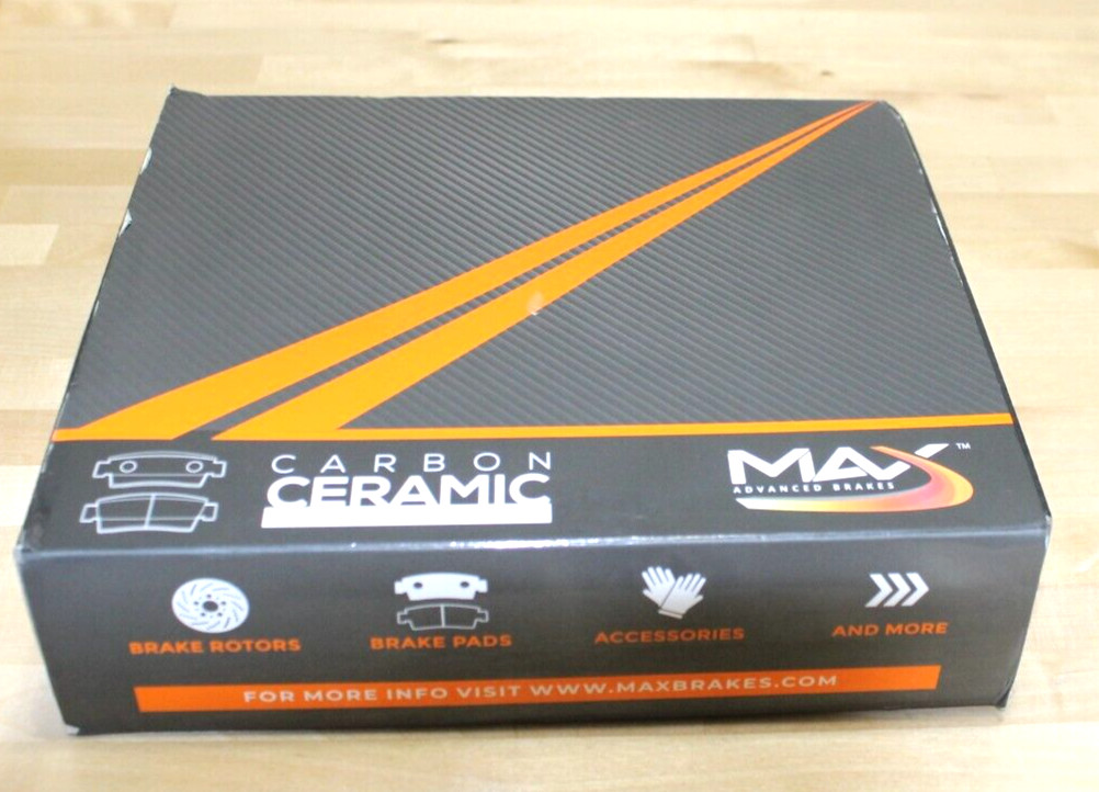 Max Advanced Brakes D0768 Front Brake Kit