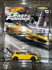 Hot Wheels Premium Fast & Furious Fast Tuners 1995 Honda Civic EG 1:64 Yellow